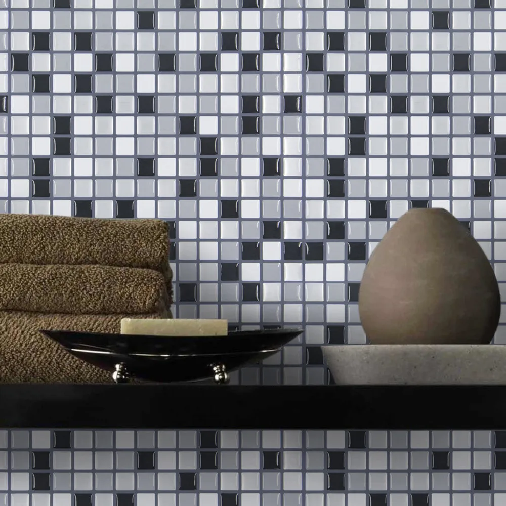 Bedroom Home Decoration 3D Wall Stickers Self Adhesive Wall Tiles