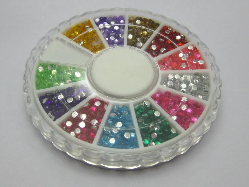 nail art rhinestone wheel