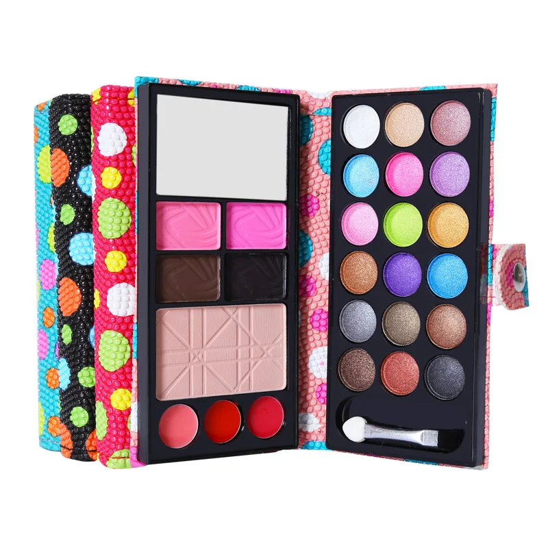 Hot Sale Eyeshadow Palette Set Make Up 18colors Eyeshadow + Lip Brushs