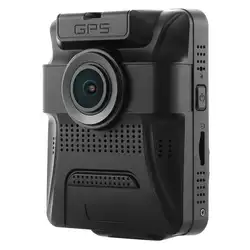 GS65H FHD 1920 P + 1080 P двойной Камера автомобиля камера-видеорегистратор регистраторы Ночное видение g-сенсор управлять Регистраторы HD gps Скрытая