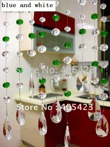 ¡Envío Gratis! 10 metros/lote, AAA +, cortina de cuentas de cristal de rueda de cristal separador de vidrio con cuentas, decoración navideña, WXY-18 ¡Envío Gratis! 10 metros/lote, AAA +, cortina de cuentas de cristal de rueda de cristal separador de vidrio con cuentas, decoración navideña, WXY-18