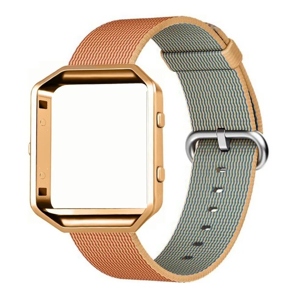 

Fitbit Blaze Bands, Joyozy Nylon Weave with Comfortable Fabric-like Feel Watch Band Wrist Strap Accessories For Fitbit Blaze