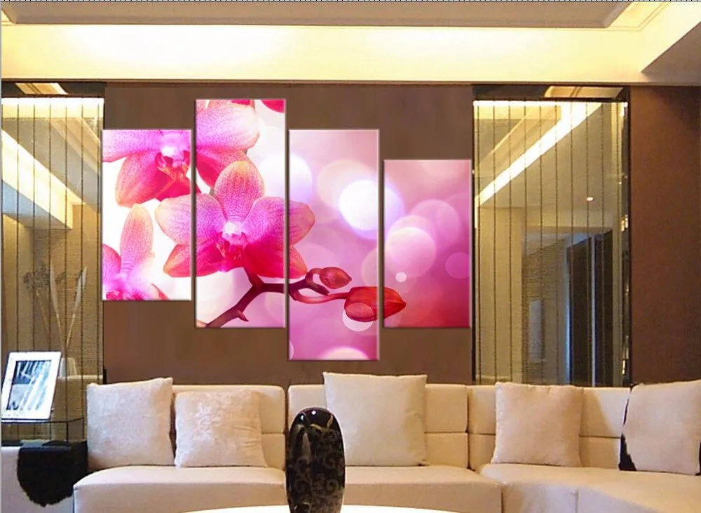 4 Piece Hot Sell Modern Wall Painting Art Picture Paint on Canvas Print