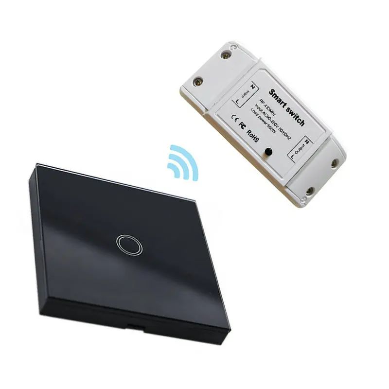 

Smart Home Modification Diy Module With 433mhz Touch Screen Remote Control for home light