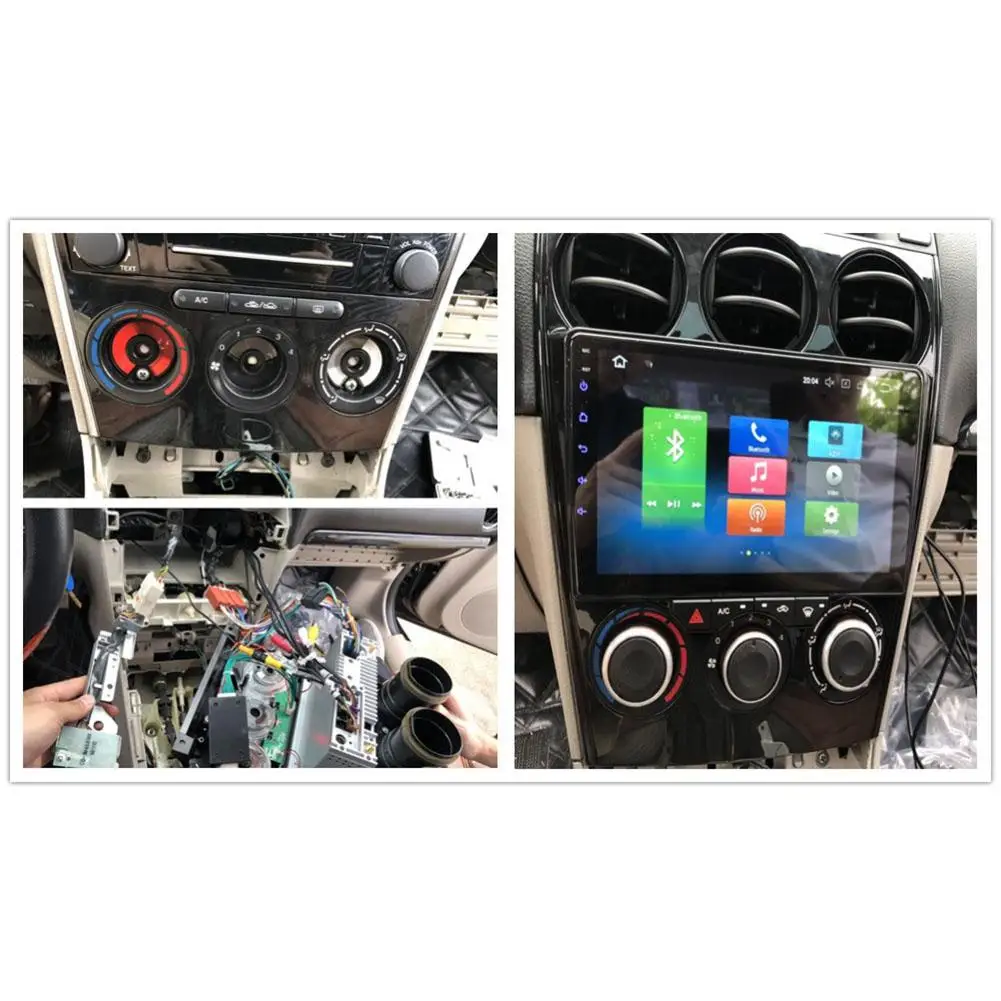 Best 9inch Car Multimedia Radio Player Android 8.0 HD 1080 Touch Screen Bluetooth Wifi Camera MP5 Player for Mazda 6 2002-2016 11