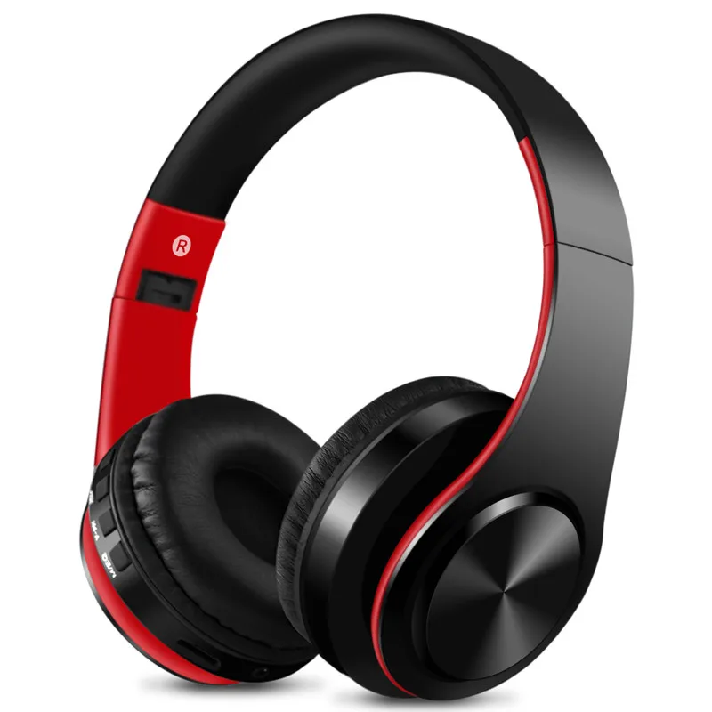 

Wireless Bluetooth Headphones Stereo Music Gaming Headsets Foldable Earphone With Microphone Support TF Card For Smart Phone