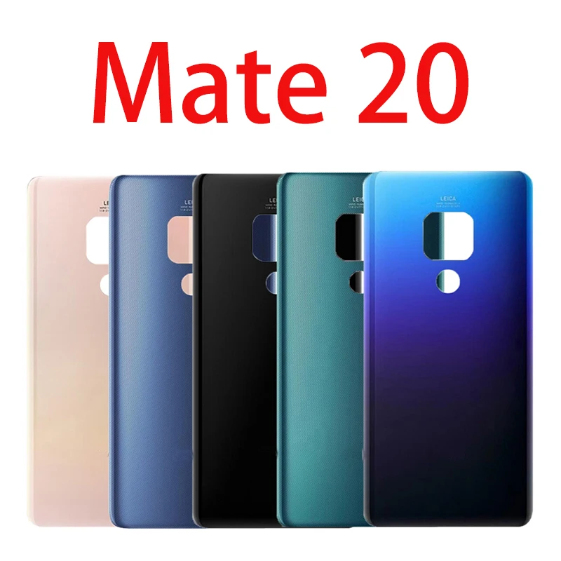 Чехол на заднюю дверь для huawei mate 20 mate 20 Pro 20 Lite крышка на батарейку Задняя стеклянная панель крышка на батарейку mate 20 Замена