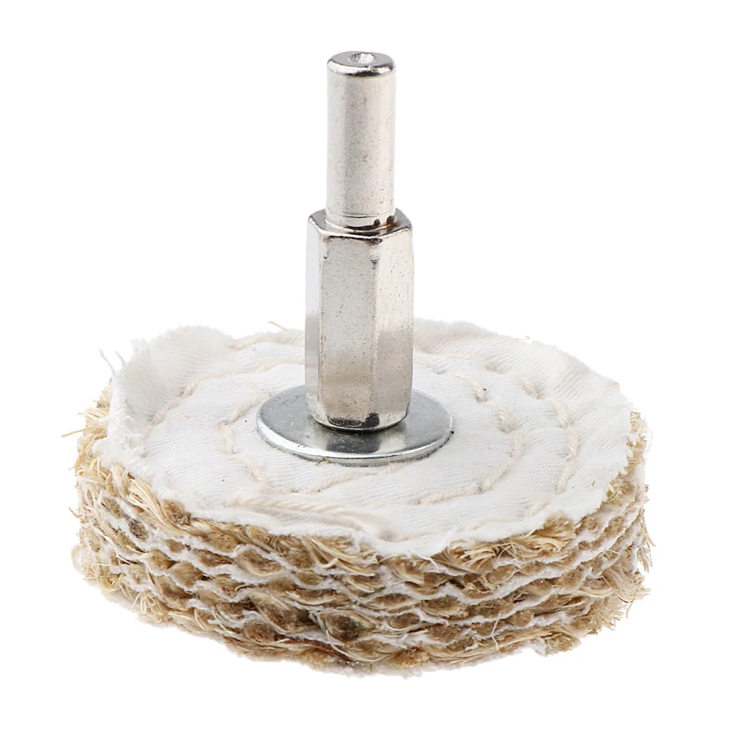 1 Piece -Assorted Linen Polishing Grinding Buffing Wheel Brush for Polisher Machine Replacements /Accessory