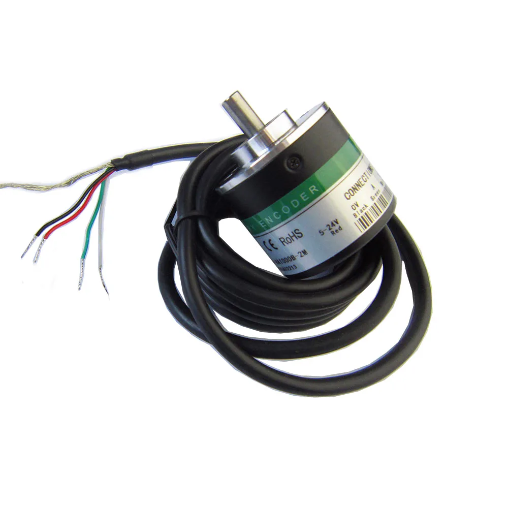 

New arrival AB Two Phase 5-12V 1000CPR Pulses Incremental Optical Rotary Encoder