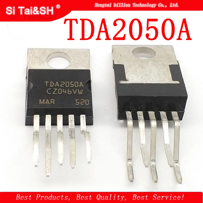 

10PCS TDA2050A TO220-5 TDA2050 TO220 TO-220 new and original IC