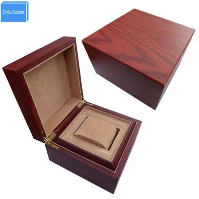 

Luxury Wooden Gift Watch Box for Print LOGO Chian Top Packaging Factory Supply Boxes Custom OEM&ODM Design Drop Shipping WB1032