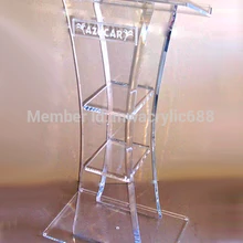 Мебель для кафедры Высокое качество дешевые акриловые трибуна из акрила на подиуме