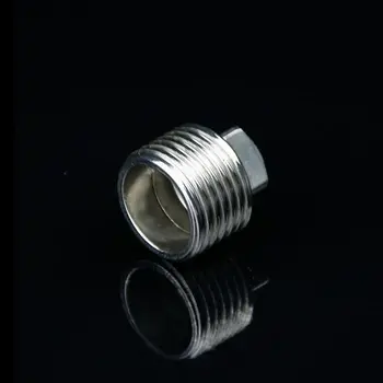 

1/2" BSP Male Thread 201 Stainless Steel Pipe Countersunk Plug Hex Head Socket Pipe Fittings End Cap