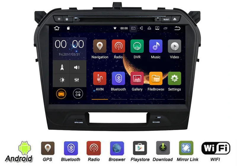 Excellent YESSUN For Suzuki Grand Vitara 2015~2016 Android Car GPS Navigation player Multimedia Audio Video Radio Multi-Touch Screen 1