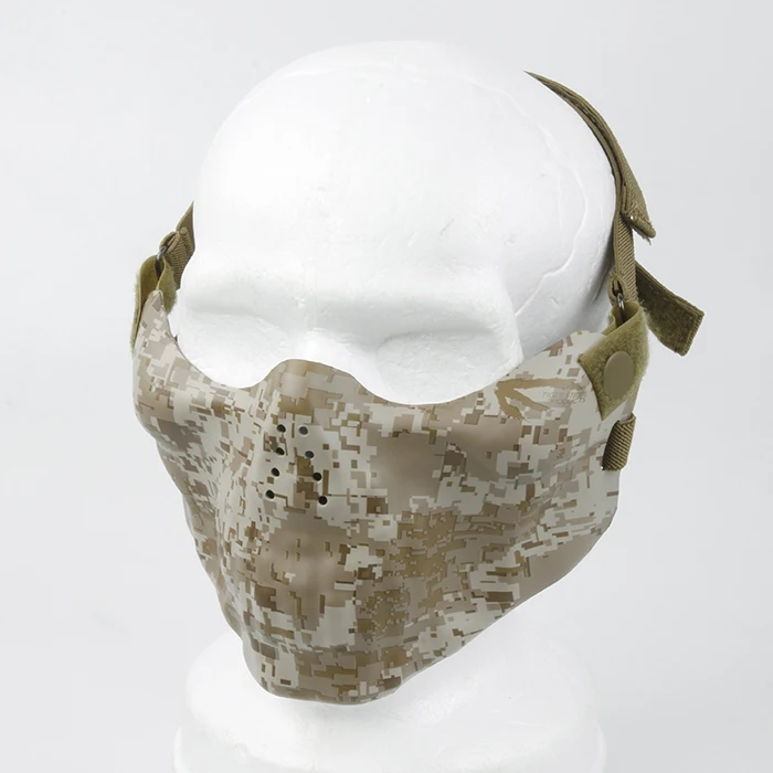 Aor1 нейлон половина маска защитная маска для Airsoft Пейнтбол Камуфляж маска