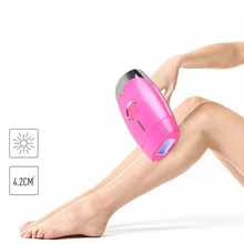 Портативный электрический эпилятор депиляционный лазер бритва яркое светящееся оборудование для тела Бикини удаление волос на ногах