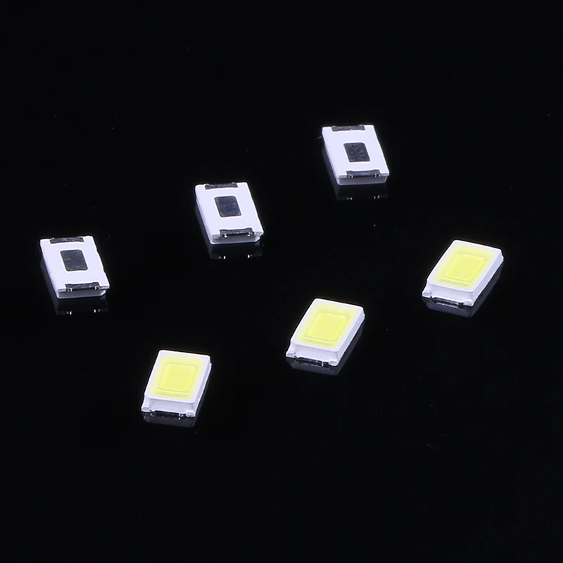 100 шт 5630/5730-CW/WW 0.5W-150Ma 50-55lm 6500K белый светильник SMD 5730 5630 Светодиодный 5730 Диоды(3,2~ 3,4 в