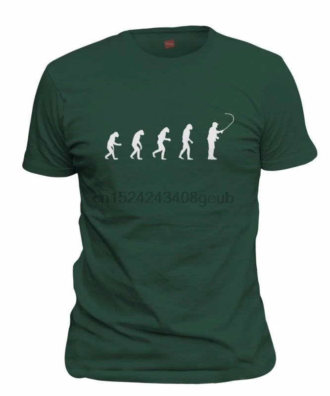 Evolution of Man Fly футболка с рыбаком Men Tagless Fish w Free Sticker FREE S & H|Футболки| |