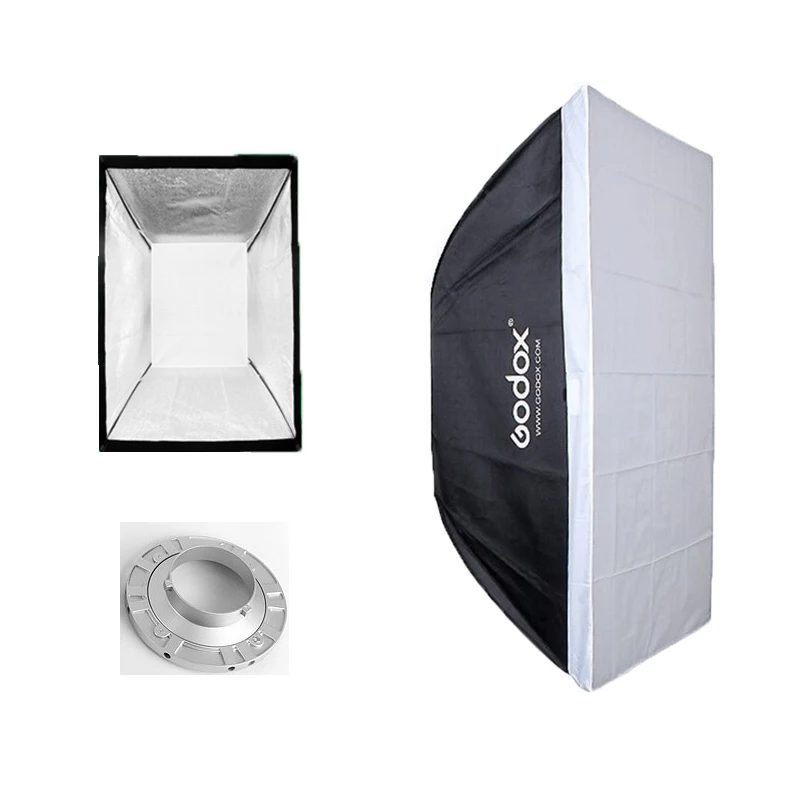 Prix pour Godox 24 "x 35" 60x90 cm Softbox soft box Réfléchissant Diffuseur avec Bowens Mont pour Studio Flash stroboscopique Lumière Éclairage de La Photographie Prix pour Godox 24 "x 35" 60x90 cm Softbox soft box Réfléchissant Diffuseur avec Bowens Mont pour Studio Flash stroboscopique Lumière Éclairage de La Photographie
