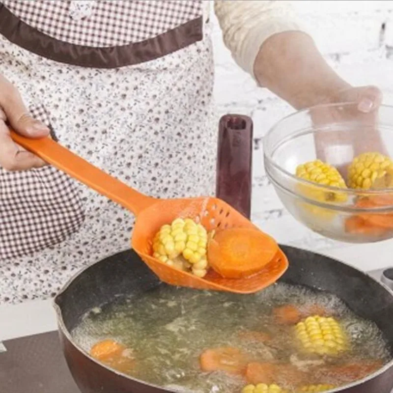 

Cooking Shovels Pasta Filter Silicone Spoon Kitchen Things Sink Strainer Sieve Kitchen Tools Gadget Colander Things