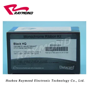 

Datacard Original 533000-053 Black Monochrome Ribbon - 1500 prints for CP40Plus CP60Plus CP80Plus CD800 CD800Plus Card Printers