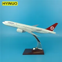 32 см 1:200 Boeing B777 модель Турецкая индейка авиакомпании с сплав на основе самолет Коллекционная дисплей игрушки коллекция украшения