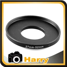 Повышающее кольцо фильтра камеры от 27 мм до 52 мм переходное кольцо 27 мм-52 мм 27-52 мм