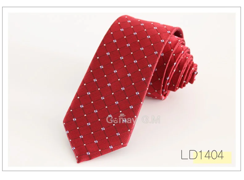 Mens Polyester Microfiber Skinny Ties 6cm Width Goom Neckties Slim Neck Tie