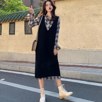 

2019 5XL 2 Peice Set Women Long Sleeve Elegant Bodycon Long dDress Hot Sale New Items Two Pieces Sweat Suits Women Clothing Set