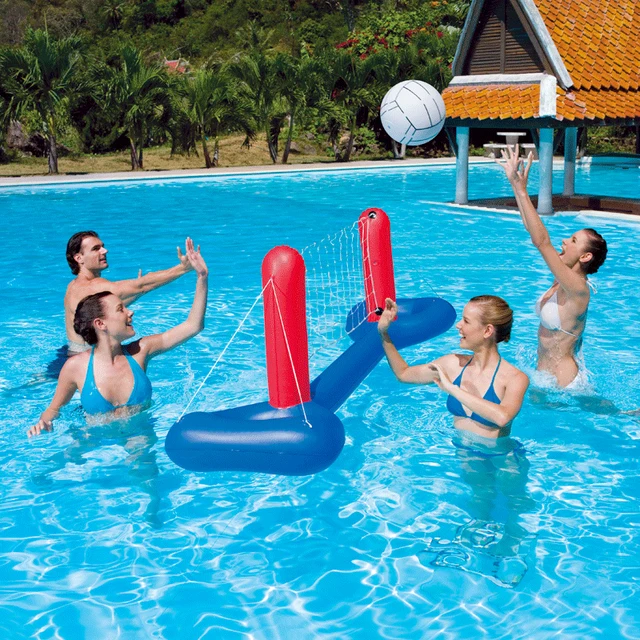 Summer Toys Inflatable Pool Party Float Volleyball Football Basketball Water Games Sports Interactive Inflatable Summer Toys New 2