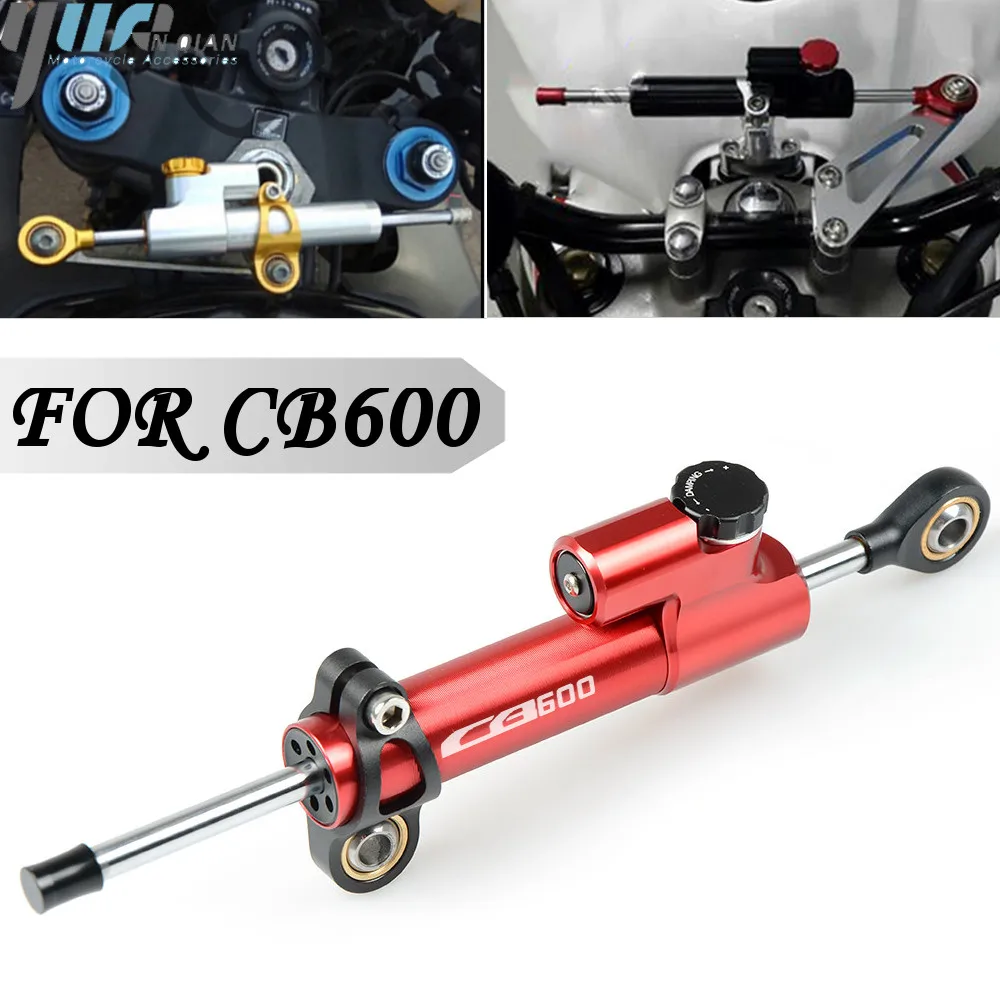 

For HONDA CB600 CB 600 CB600 HORNET CB600F Universal Motorcycle CNC Aluminum Steering Dampers Stabilizer Safety Control