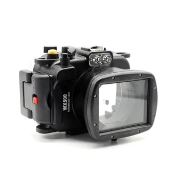 

40m 130ft Waterproof Diving Underwater Housing Case For Canon PowerShot WX500