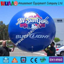 2.5 Giant PVC Inflatable Balloon sky balloon helium balloon(free logo)