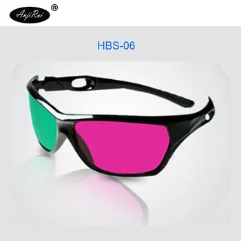 

Hot newest figh quality black frame red green 3D Glasses For Dimensional Anaglyph Movie Game DVD Video TV 3D glasses