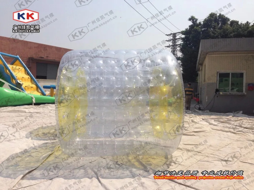 Водные развлечения шарик воды мяч-Зорб в форме цилиндра Прокат