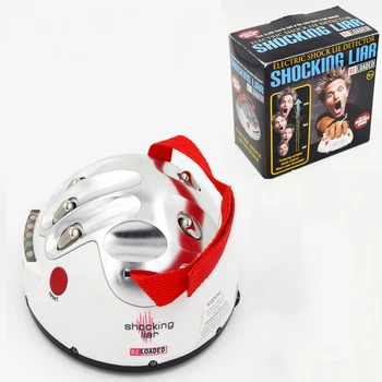 

Board game Polygraph Funny Adjustable Adult Polygraph Test Electric Shock Lie Detector Shocking Liar truth or Dare Game consoles
