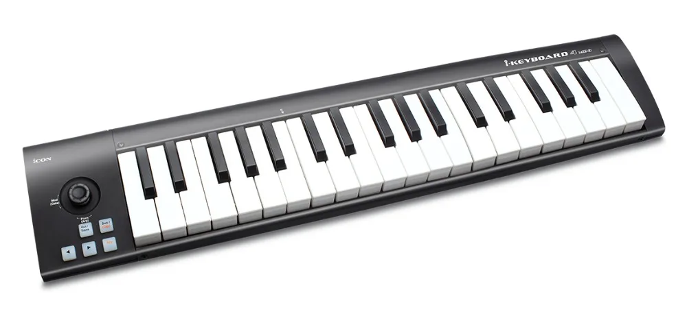 Клавиатура iCON iKeyboard 4mini 37 клавишная чувствительная к скорости клавиши в пианино