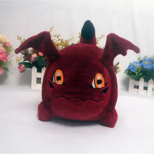 Gigimon plush doll anime digimon Digital Monsters pet Guilmon toy cosplay doll 25cm high quality pillow free shipping