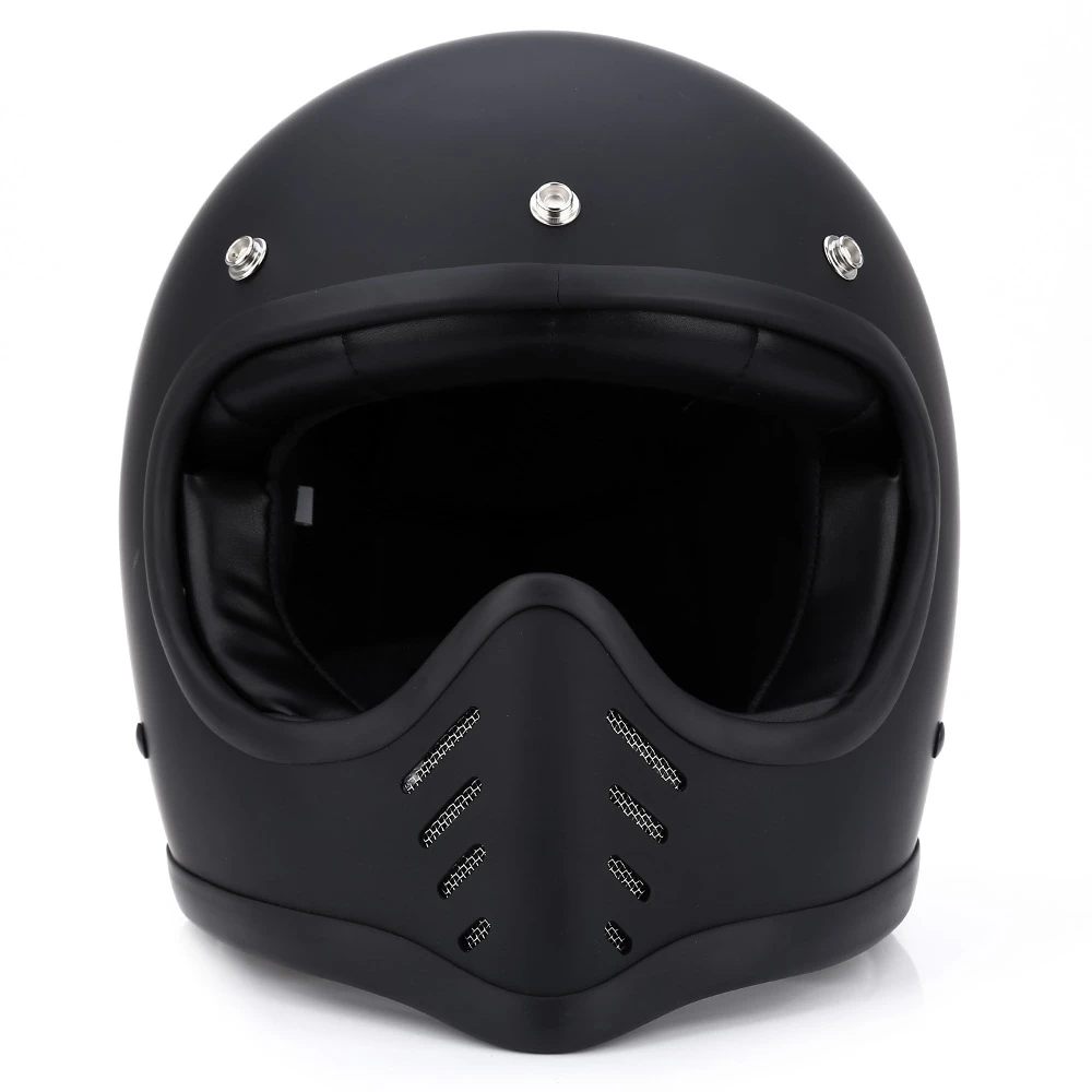 Мотоциклетный шлем Защитная Экипировка высокое качество легкий защитный Ретро анфас съемный шлем