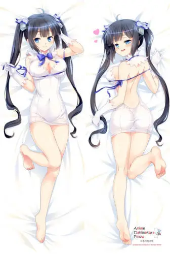 

New DanMachi Anime Dakimakura Japanese Pillow Cover MGF-54055