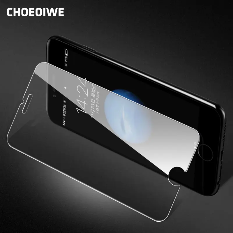 Защитное стекло CHOEOIWE 9H 2.5D закаленное для iPhone 5 5S SE 5C 6 6S Plus 7 4 Защитная пленка экрана