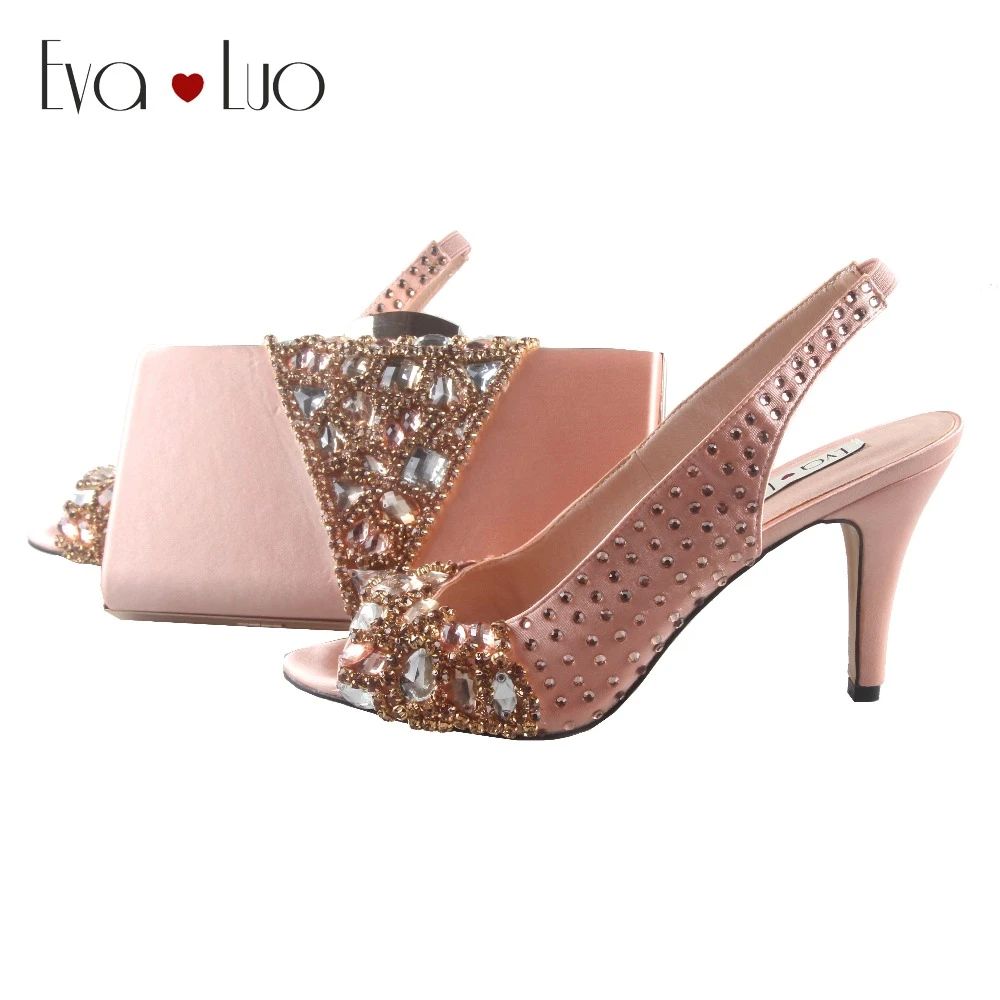peach slingback shoes