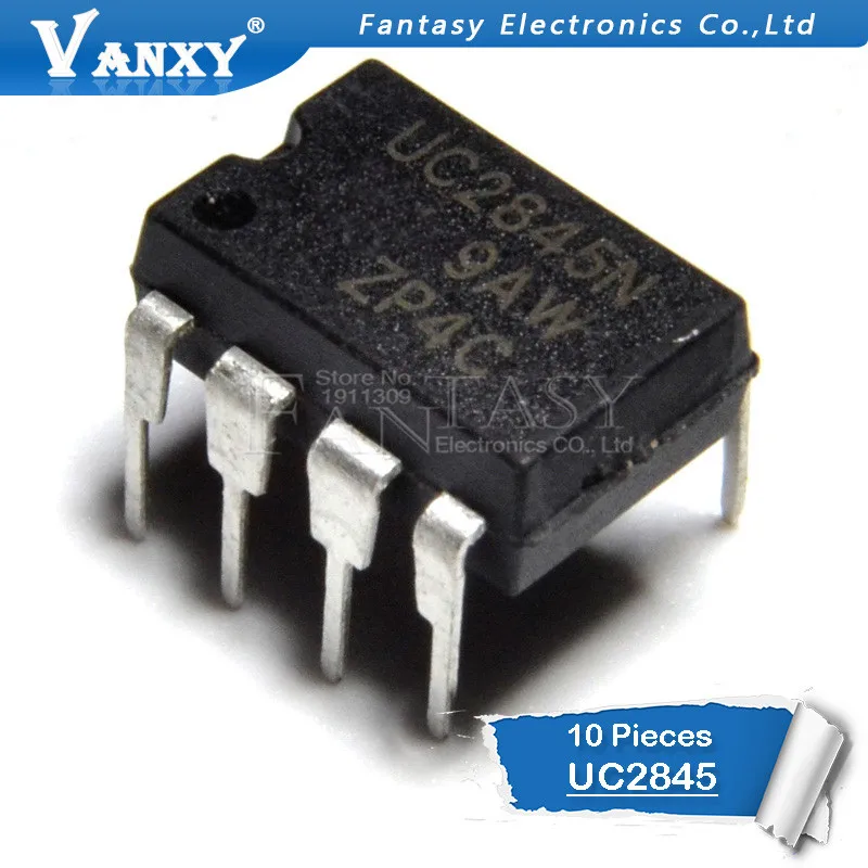 

10pcs UC2845BN DIP8 UC2845B DIP-8 UC2845 DIP 2845 UC2845AN UC2845A