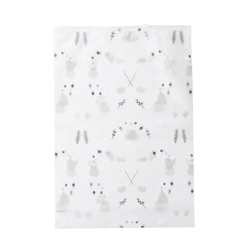 السفر الأمتعة حقيبة التخزين شبه حقيبة بلاستيكية شفافة مختومة للماء شفافة ايكو كيس بلاستيكي ذاتي الغلق الملابس الصدرية حذاء تخزين 20 سلك