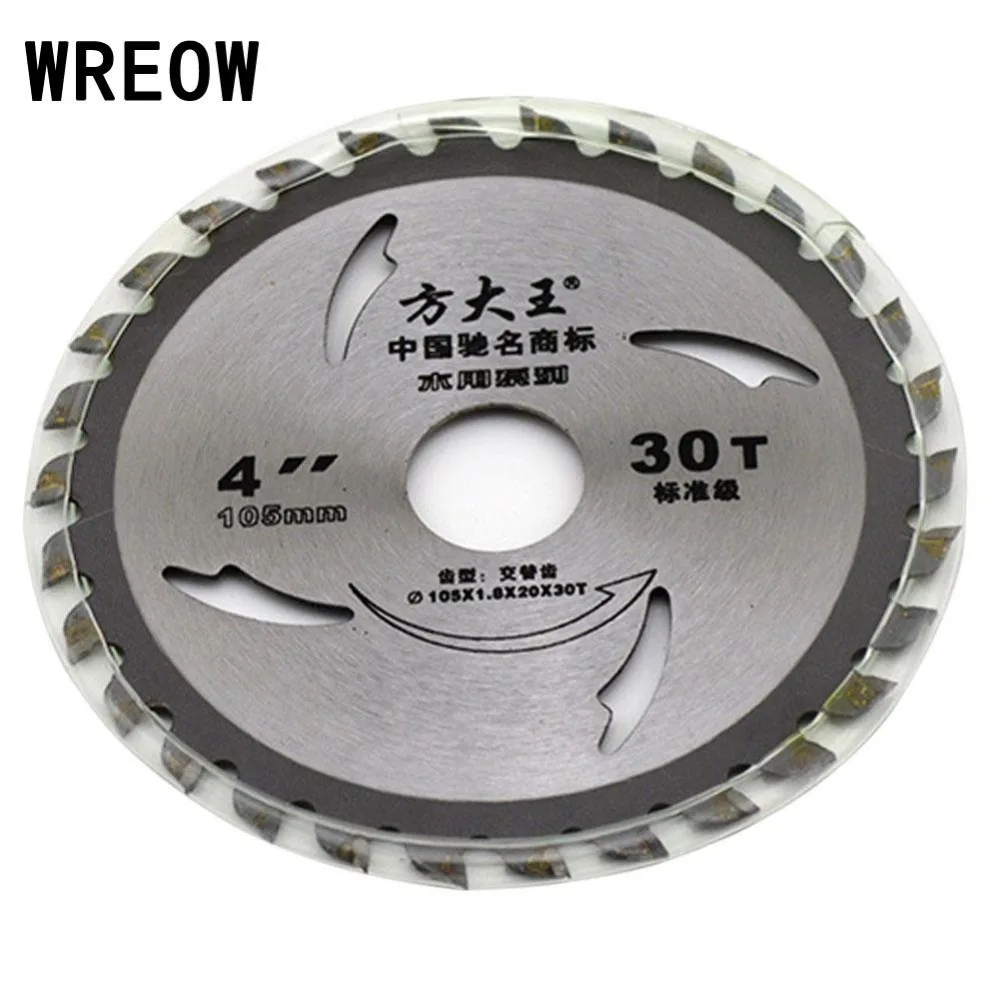 4Inch 30T / 40T Hard Soft Wood Woodworking Circular Saw Blade General Purpose for Acrylic