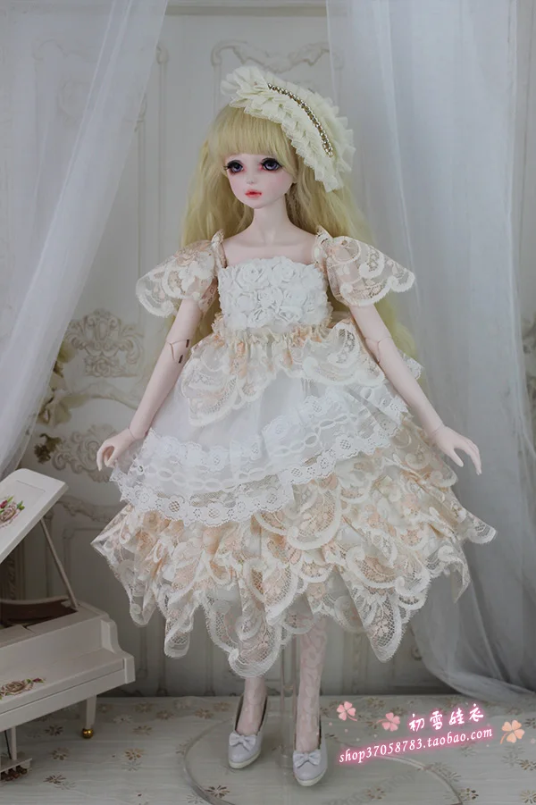 BJD/SD кукольная одежда/детская одежда платье принцессы Лолиты кукольные аксессуары Костюм 1/4 1/3 Bjd кукла подарки на день рождения игрушки торжественное платье