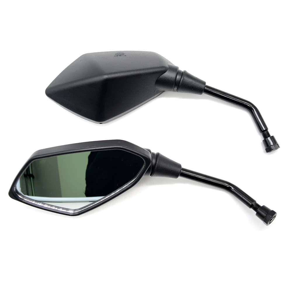 

1pair for Motorcycle Mirror motorbike e Mirrors Universal Rearview Mirror 8mm 10mm For Kawasaki ER-6F ER-6N ZX-6 ZZR600 ZX9R Z7