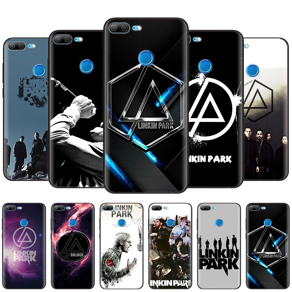 

Black Silicone Case Bag Cover for Huawei Honor 10i Y7 Y6 Y5 Y9 8X 8C 8S 9 10 Lite Pro 2018 2019 Enjoy 9E 9S Shell Linkin Park