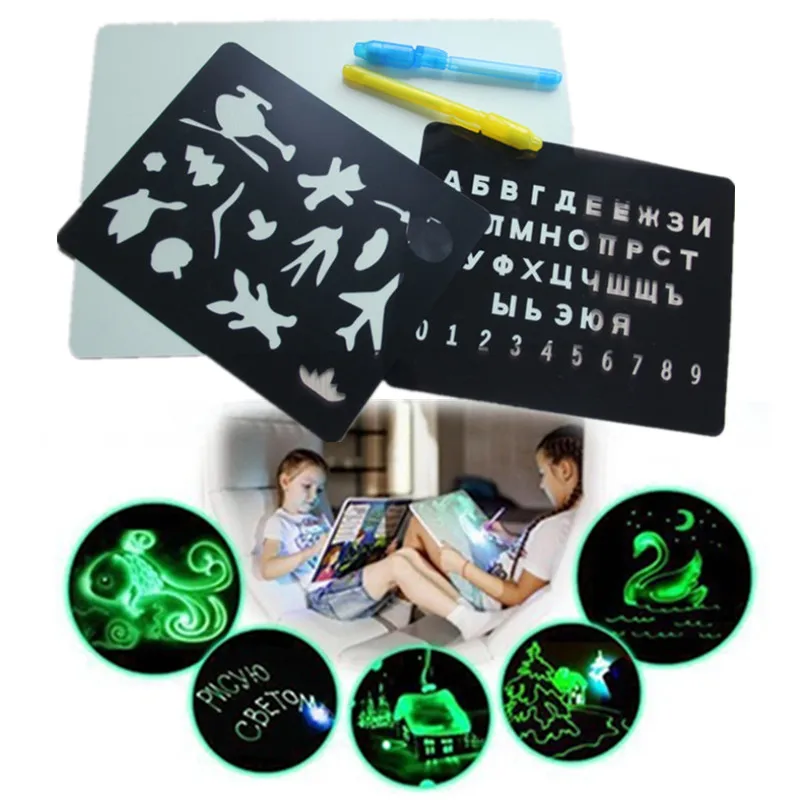 glow light drawing board