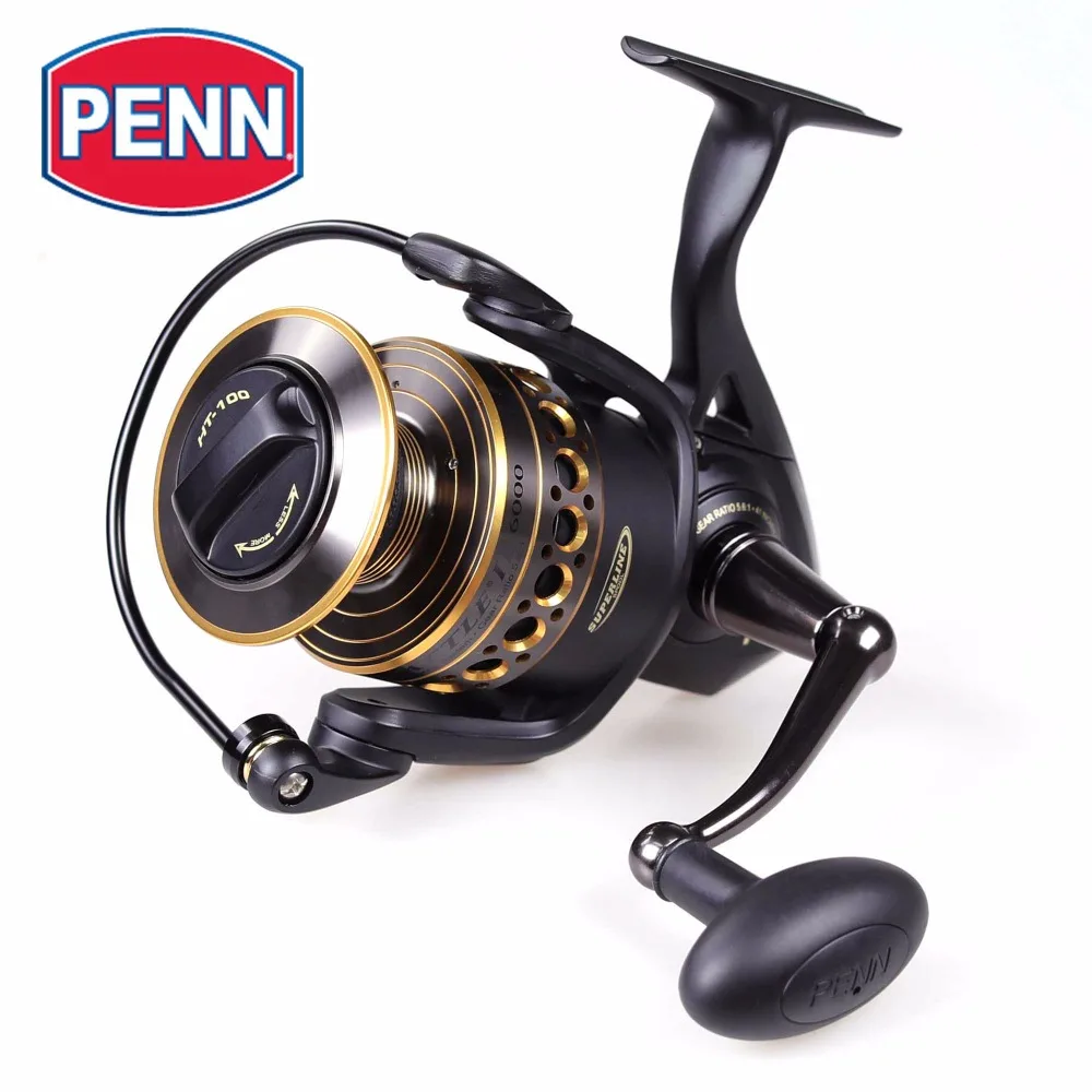 Original PENN Brand Battle II 3000 5000 Fishing Spinning Reel 5+1BB Big